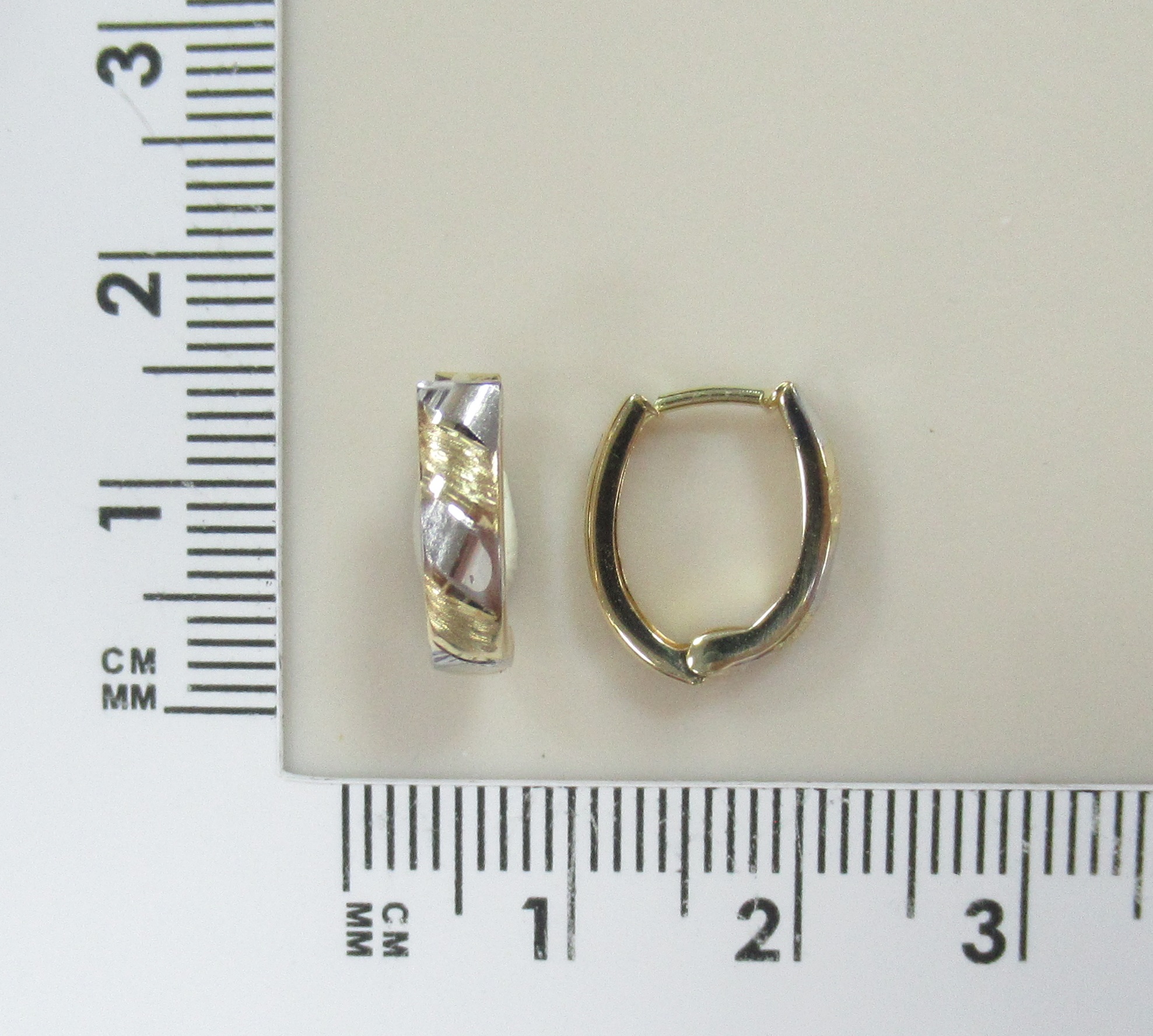 Серьги из желтого золота
